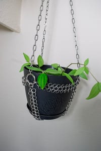 Image 4 of Hellbent Chainmaille plant hanger 