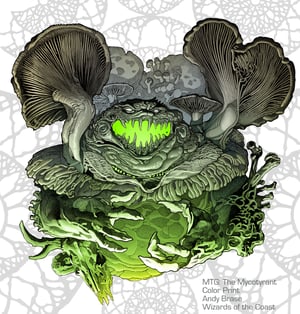 Image of <font color="yellow">*NEW: OVERSIZE 17x22 Prints</font> Mycotyrant (MTG)- LIMITED + 20% OFF code