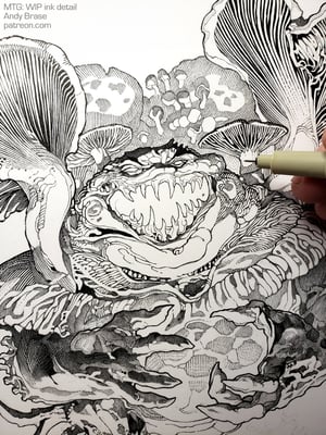 Image of <font color="yellow">*NEW: OVERSIZE 17x22 Prints</font> Mycotyrant (MTG)- LIMITED