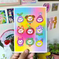 Clown Town Print