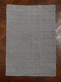 Image 3 of Cotton Towel in Twill Maze - Black