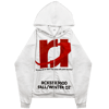TIME ZIP HOODIE WHITE