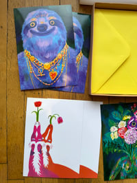 Image of Greeting Card Set - Beasts & Bouquets 