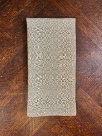 Image 1 of Cotton Towel in Twill Maze - Olive