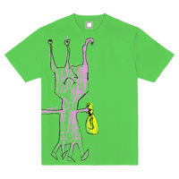 Image 1 of Monster T-Shirt lime green