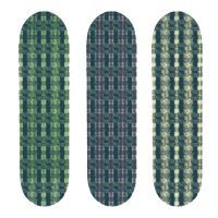 Checker Skateboard
