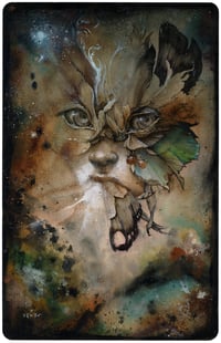 Image 1 of "The Devour" original painting