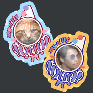 My Silly Window Sticker