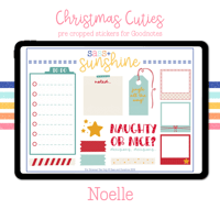 Image 4 of Christmas Cuties - Noelle Digital Sticker Set
