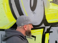 Image 2 of GRIZZ SMILEY  5 panel hat