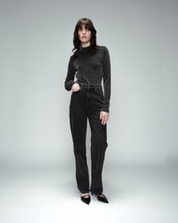 Image 1 of Top Orlando Manga Larga Plata