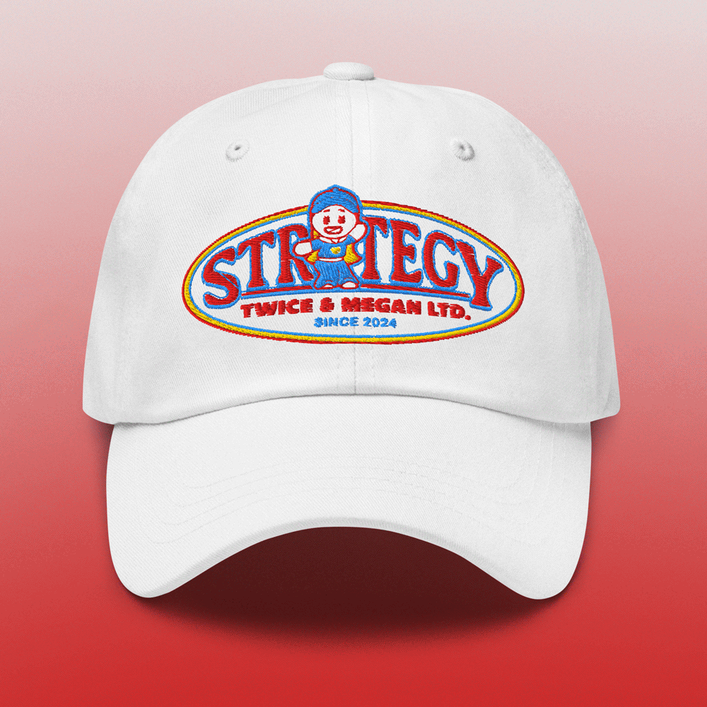 STRATEGY Dad Cap TWICEFILES SHOP strategy-dad-cap-twicefiles-shop