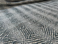 Image 2 of Undulating twill lap blanket in wool