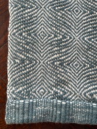 Image 4 of Undulating twill lap blanket in wool