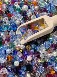 Image 5 of 3oz. Genuine SWAROVSKI & PRECIOSA MIX//300+ Swarovski Mixed Beads