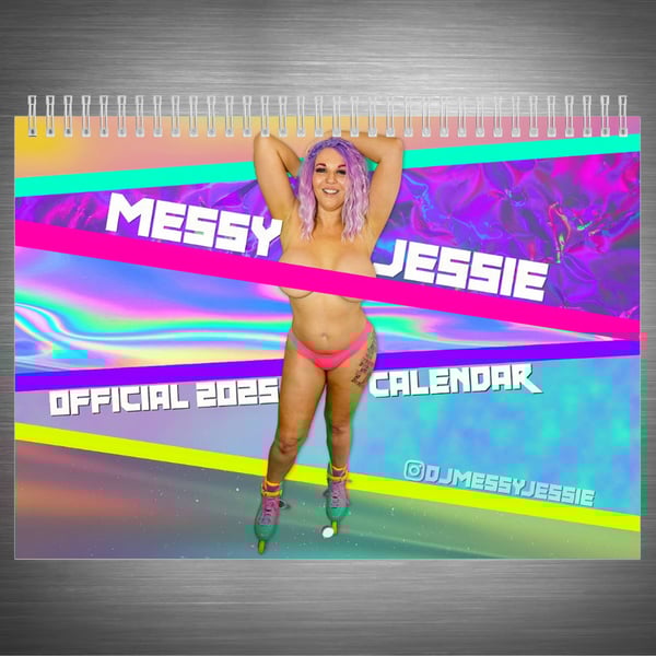 Image of Messy Jessie Official 2025 Calendar