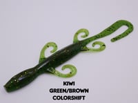 Image 2 of 6" Lunker Lizard (6pk) (Traditional Colors)