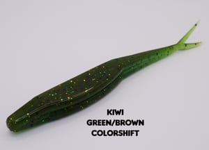 Image of 5" Split Tail Jerk Bait (8pk) (Various Colors)