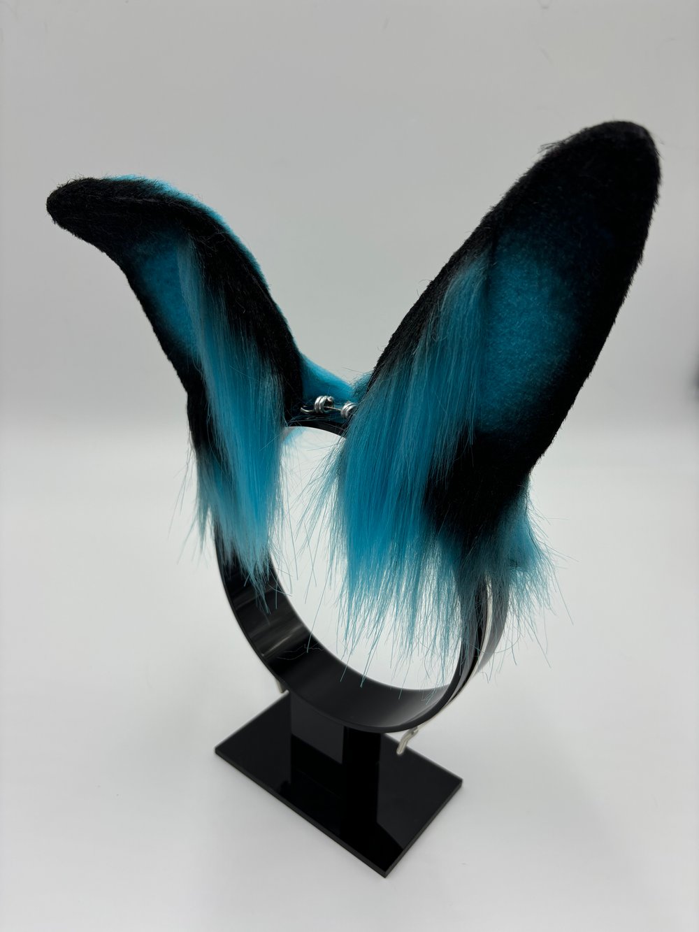 Image of Turquoise Mini Bun Ears