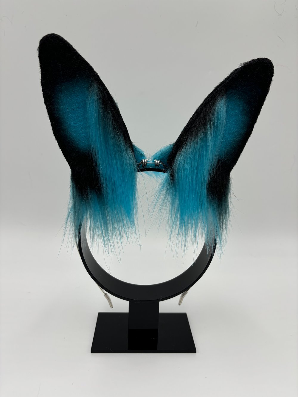 Image of Turquoise Mini Bun Ears