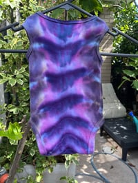 Image 2 of Purple baby onesie size 0-3 months 
