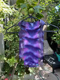 Image 1 of Purple baby onesie size 0-3 months 
