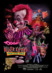 Killer Klowns from Outer Space A3 Print 