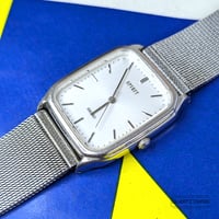 Image 1 of 1990 Seiko Spirit 'Tank' Steel Quartz Dress Watch (5e31-5B50)