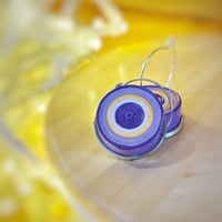 Purple & White