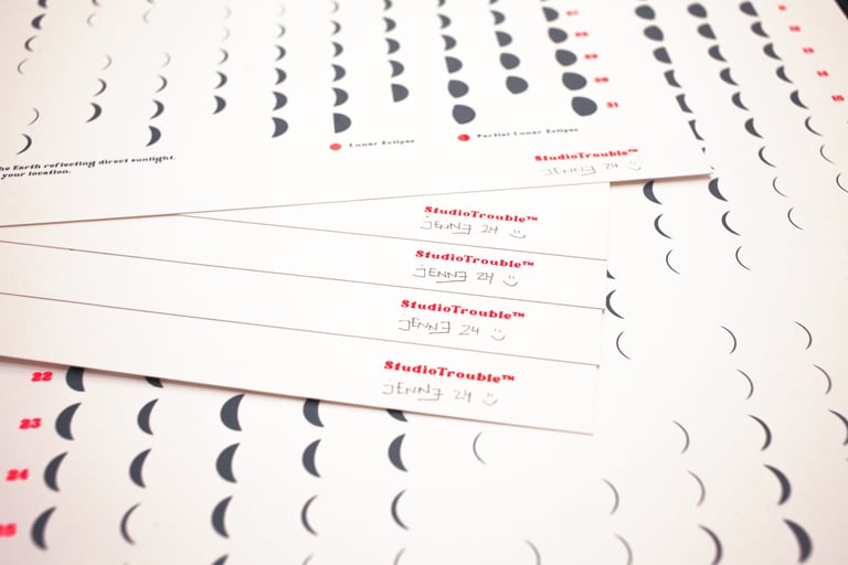 MOON CALENDAR 2025 – Ray Fong Edition Image 2