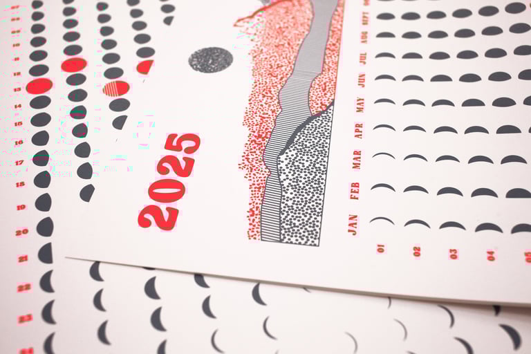 MOON CALENDAR 2025 – Ray Fong Edition Image 3