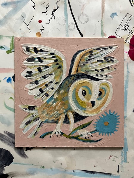 Image of Flower Owl