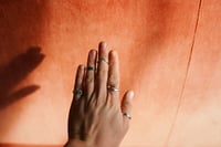 growth // grounding ring (middle finger)