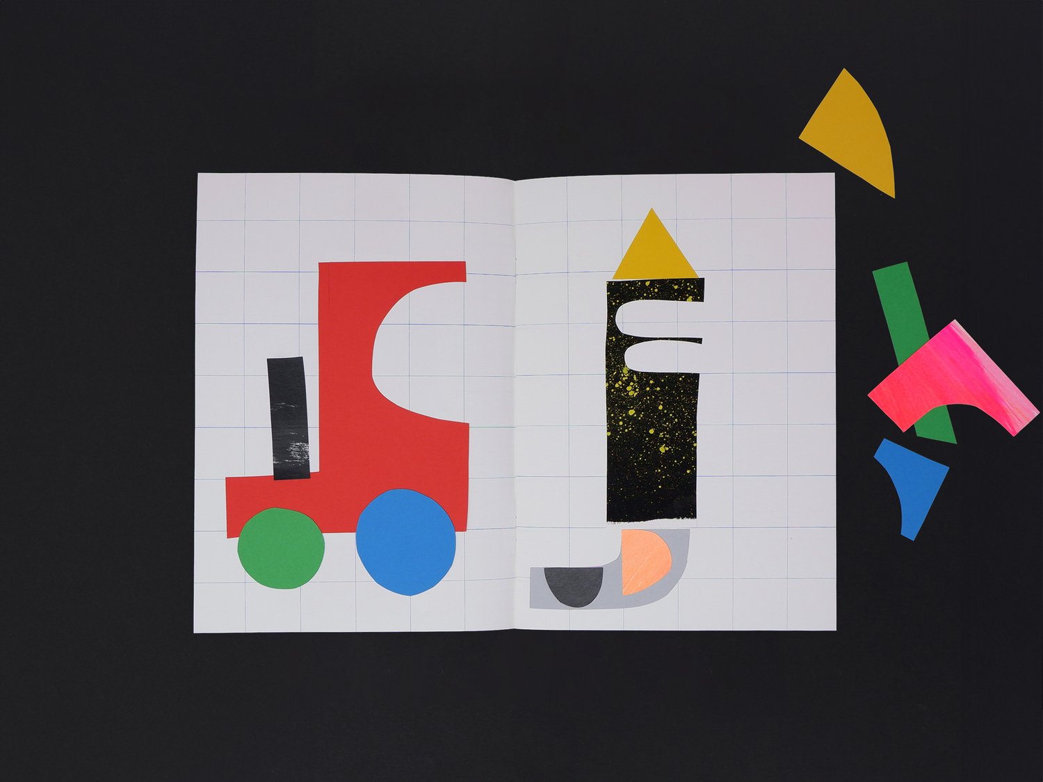 Image of Caderno de colagens