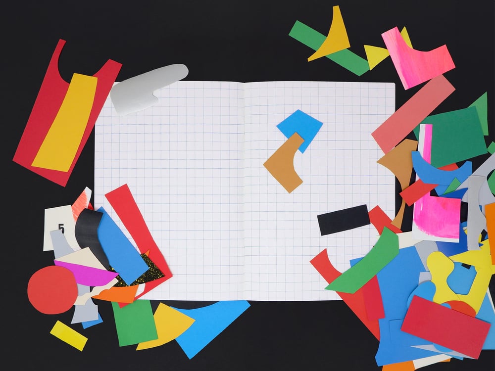 Image of Caderno de colagens