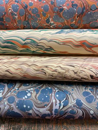 Image 1 of Marbled Paper Assorted Listing - Sheets 21-24 (to purchase individually) 