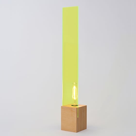 Image of Lampa Ett - Neon Yellow