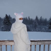 Image 2 of 1 of 1 Bear Ears Ski Mask