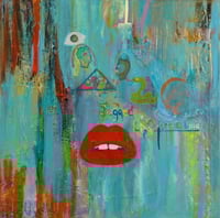 Jagged Lips Form A Line