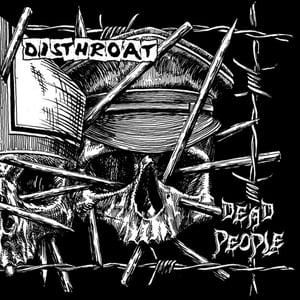 Image of Dead People / Disthroat - Split LP (red)