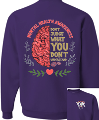 Image 3 of LBCH Dont Judge MHA Sweatshirt Youth/Adult