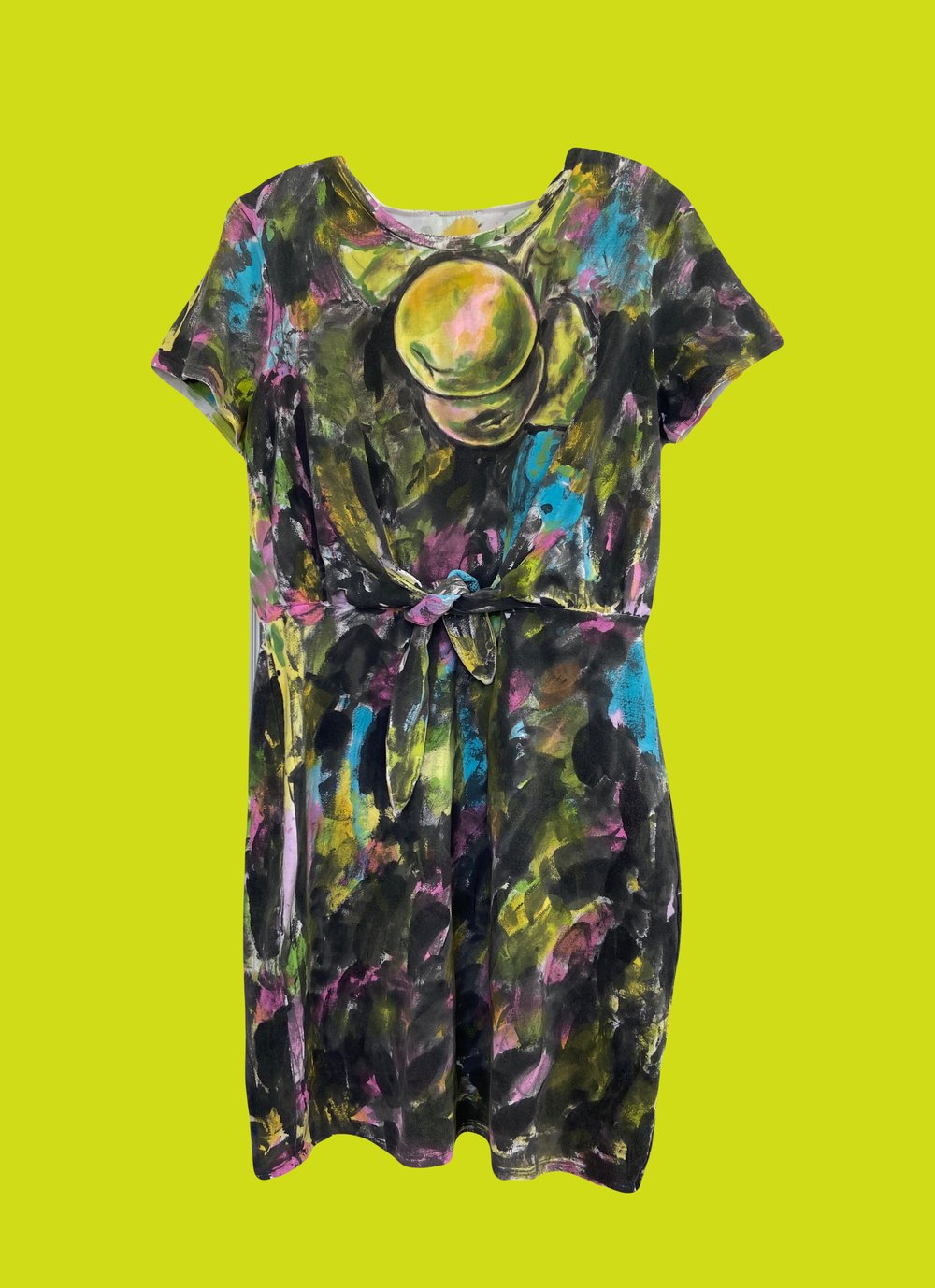 Still life fruit dress (Women's M)