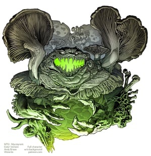 Image of <font color="yellow">*NEW*: 2 available</font> MTG: Mycotyrant- Artist Proof Signed