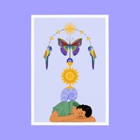 Image of Totem aux perroquets