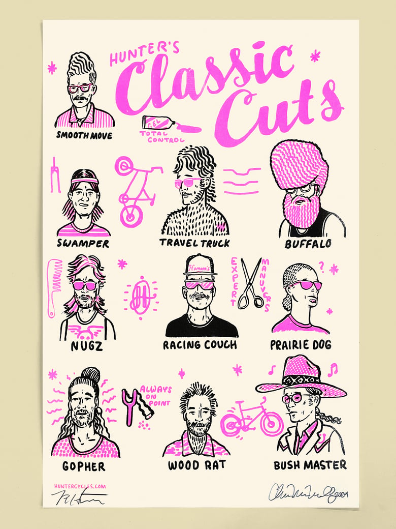 Image of Hunter's Classic Cuts Poster