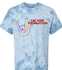 Image 5 of LBCH Foundation Tiedye Tee