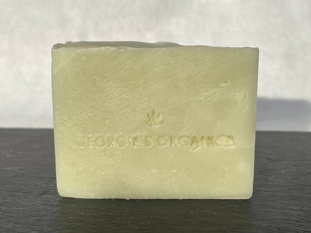 Image of LITTLE GREEN ANGEL - Unfragranced hempseed oil soap - baby safe