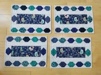 Image 1 of Birds on Quilted Placemats