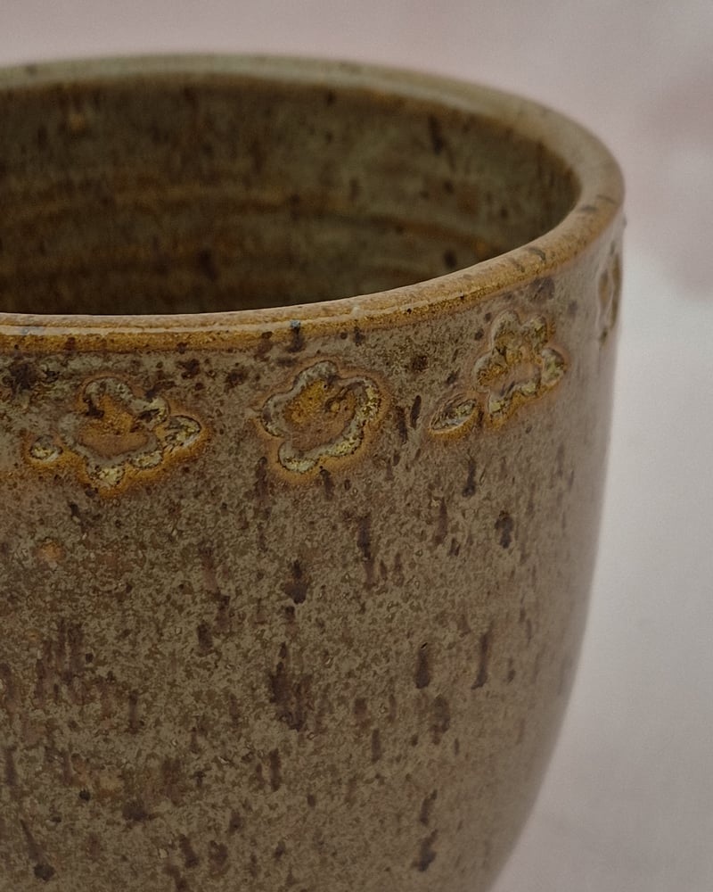 Image of Tasse à thé pyrites & caramel