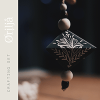 Image 1 of ORILJA | Ornament Set | Linoprint